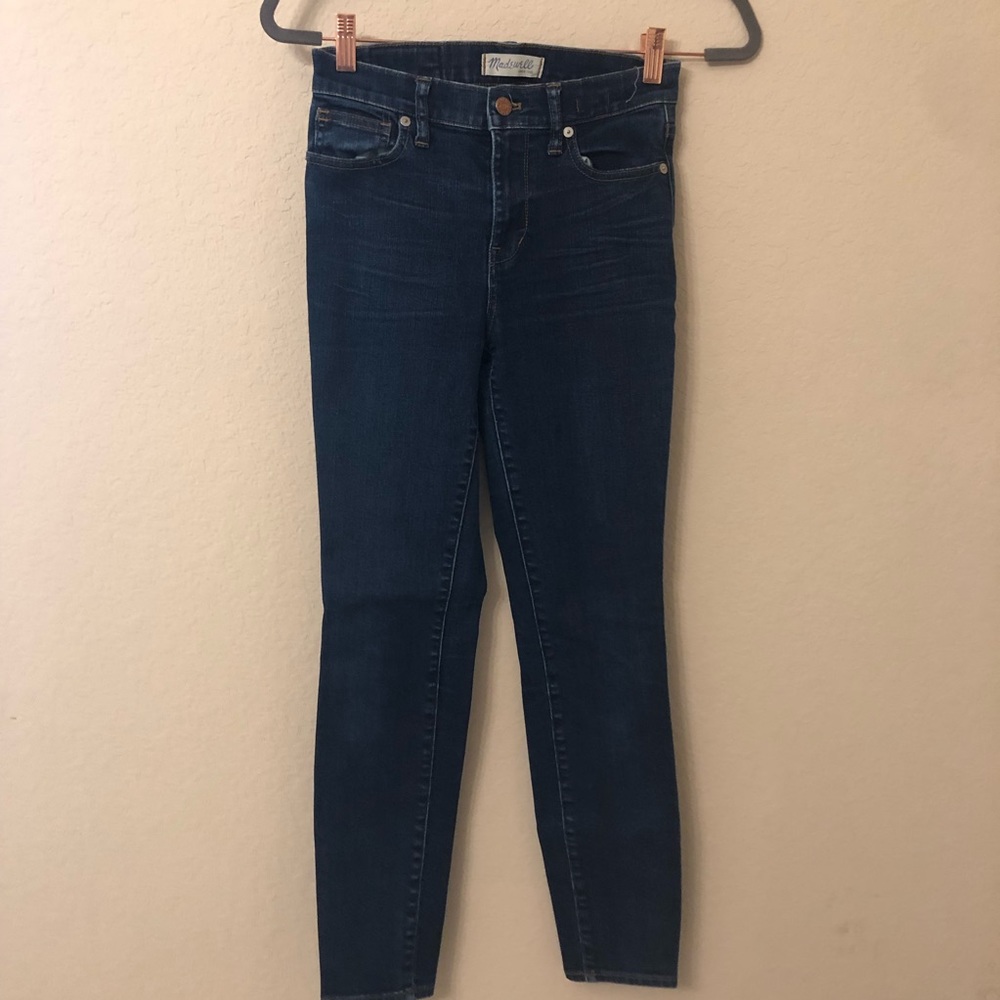 Madewell High Riser Skinny Jeans